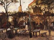 Vincent Van Gogh The Guingette at Montmartre oil